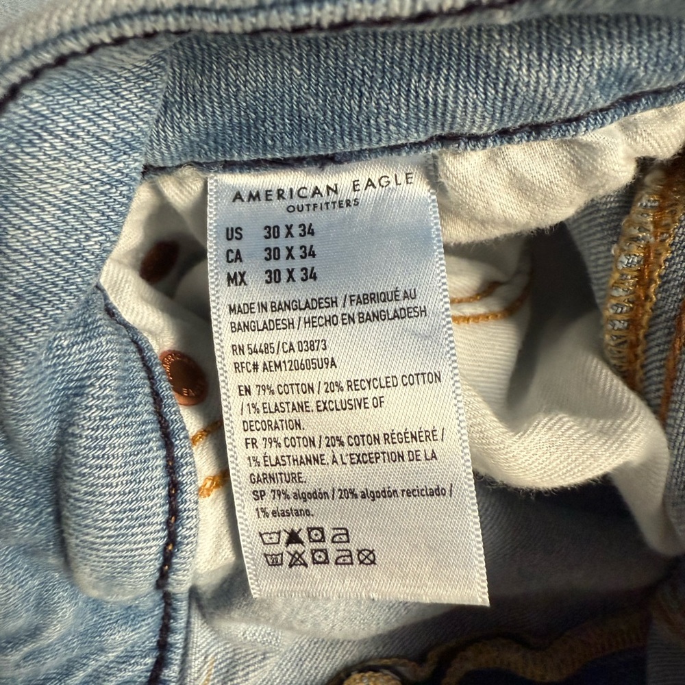 American Eagle Jeans 30x34” - Picture 3 of 5